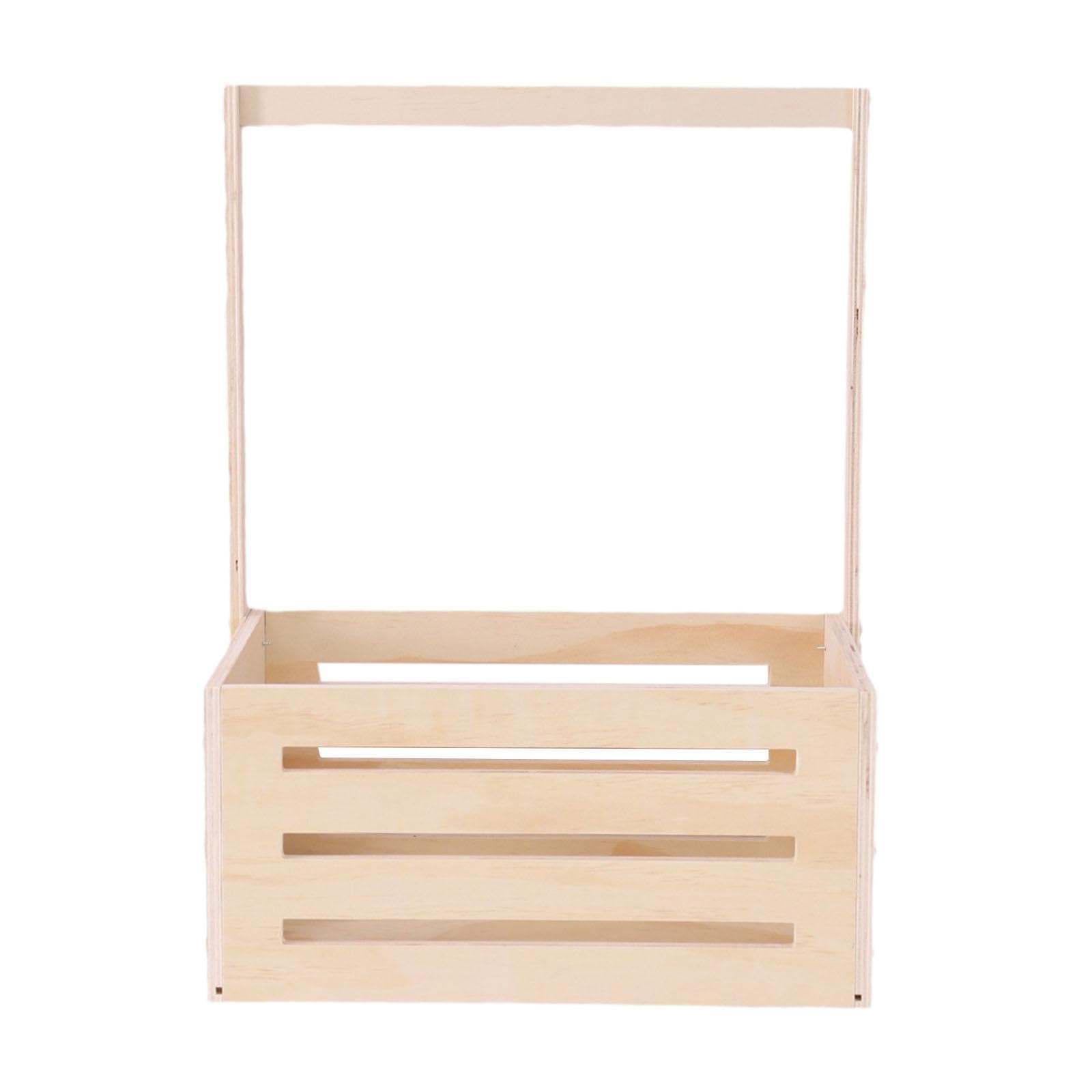GaotKeut Premium Baby Shower Gift Basket - Sturdy Storage Box with Handle for New Parents | Portable Nursery Organizer for Diapers, Toys & Baby Essentials | Perfect Baby Shower Gift & Nursery Storage Solution