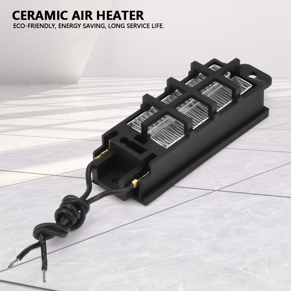 High Efficiency PTC Ceramic Air Heater - Easy Install Aluminum Heating Element for Dryers, AC Units & Humidifiers | Home Appliance Replacement Part for Quick Warm Air Circulation