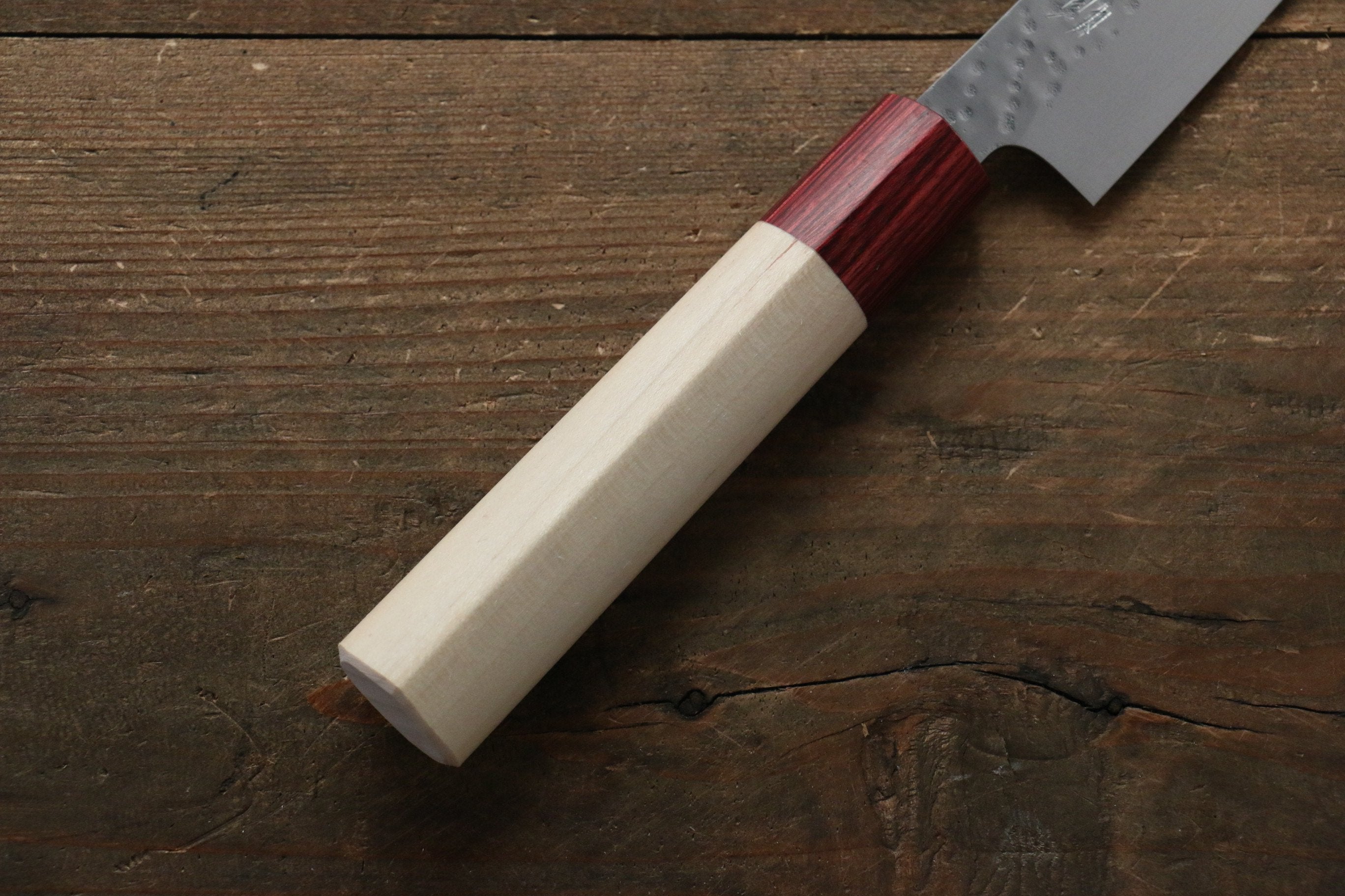 Premium Seisuke VG10 16-Layer Hammered Damascus Petty Knife 135mm - Magnolia Wood Handle - Japanese Kitchen Utility Knife for Slicing, Peeling & Precision Cutting - Perfect for Chefs & Home Cooking