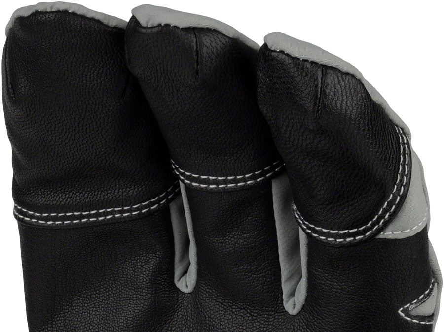 45NRTH 2024 Sturmfist 4 Gloves - Lobster Style Winter Gloves for Extreme Cold Weather, Glacial Grey, 2XL - Perfect for Snowmobiling, Skiing & Ice Fishing