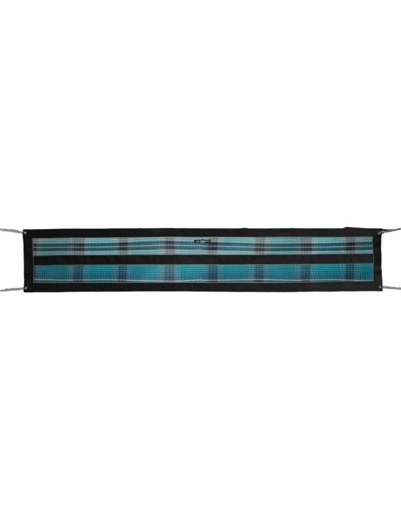 Kensington Aisle Guard for Horses - 10' to 12' Barn Stall Safety Barrier with Hardware & Chain Sides | Secure Your Horse in Stable Aisles | Perfect for Equine Safety in Barns, Stables & Training Facilities