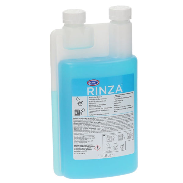 Urnex RINZA Milk Frother Cleaner - Professional Espresso Machine Descaler for Coffee Makers & Milk Steamers - Perfect for Home Baristas & Coffee Shops