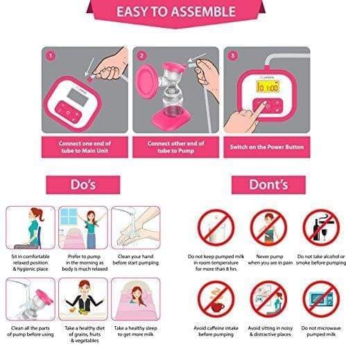 Trumom USA Elite Electric Breast Pump - Hands-Free, Portable & Quiet for Nursing Moms - Perfect for Travel, Work & Late Night Feedings