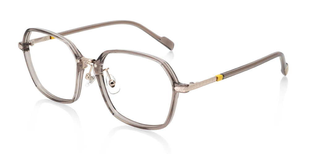 JINS x PEANUTS 088 Bus Eyeglasses - Stylish Snoopy & Woodstock Design, Lightweight Frame for Men & Women - Perfect for Reading, Work & Everyday Use
