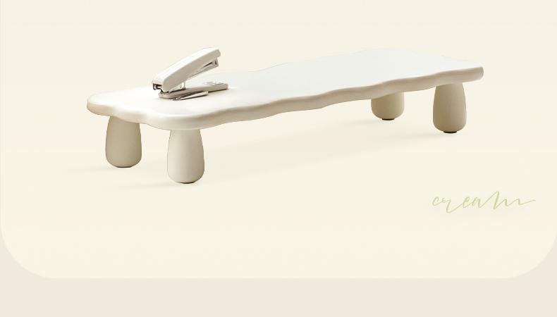 Premium Birch Solid Wood Computer Stand with Storage Shelf - Ergonomic Laptop & Monitor Riser for Home Office Desk Organization