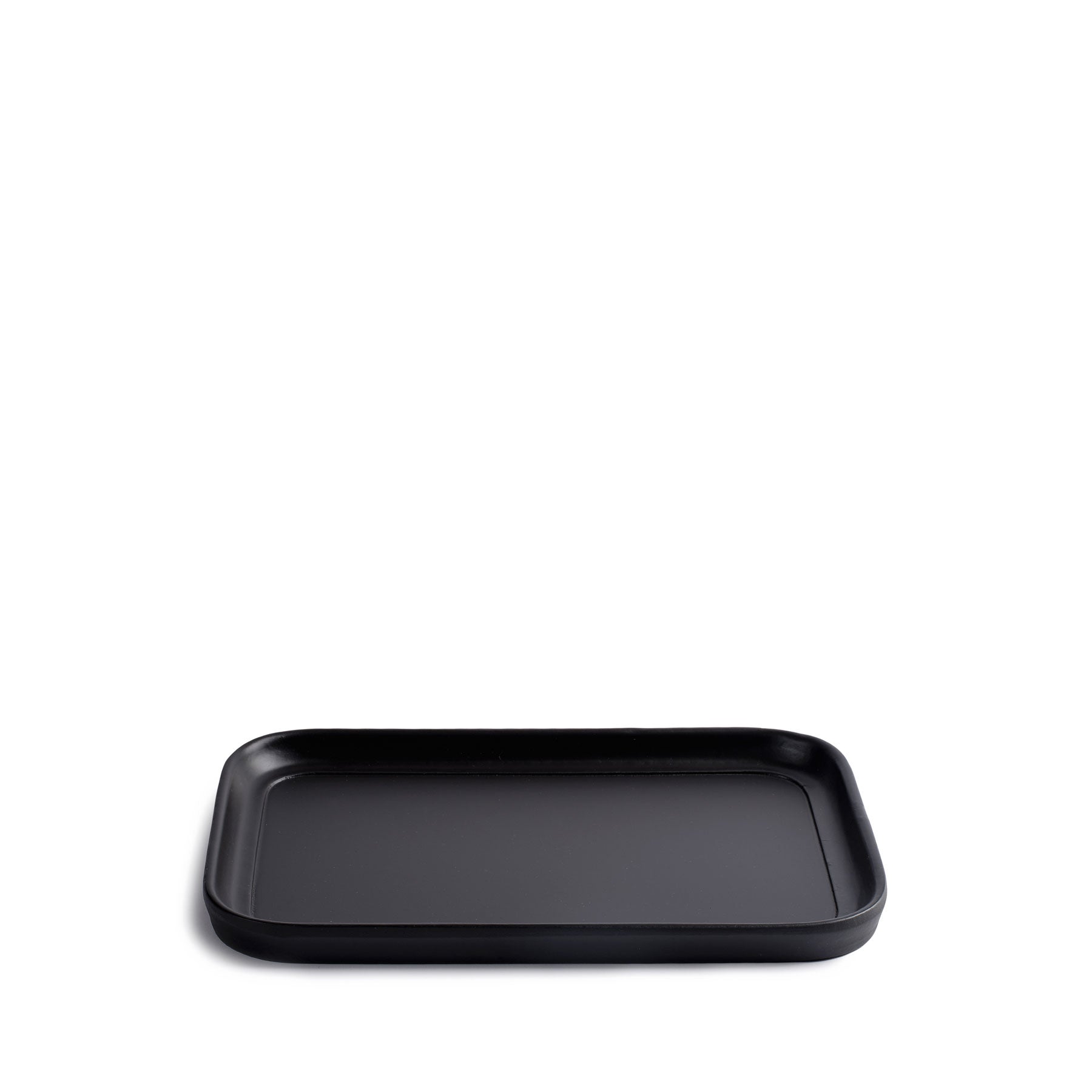Small Bernice Tray in Black - Elegant Serving Tray for Coffee, Tea, and Breakfast in Bed - Perfect for Home Decor and Gift Giving