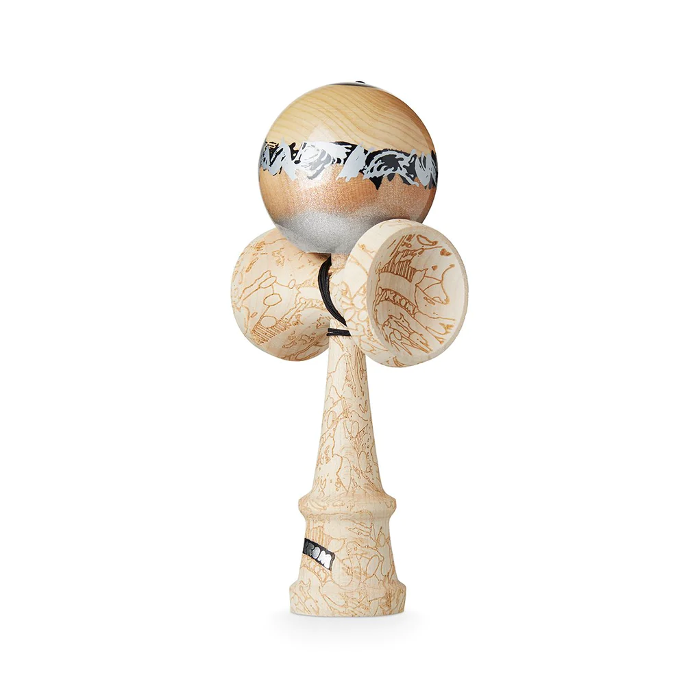 Krom Unity Halcyon Kendama - Premium Japanese Skill Toy for Beginners & Pros - Perfect for Stress Relief, Hand-Eye Coordination & Fun Outdoor/Indoor Play