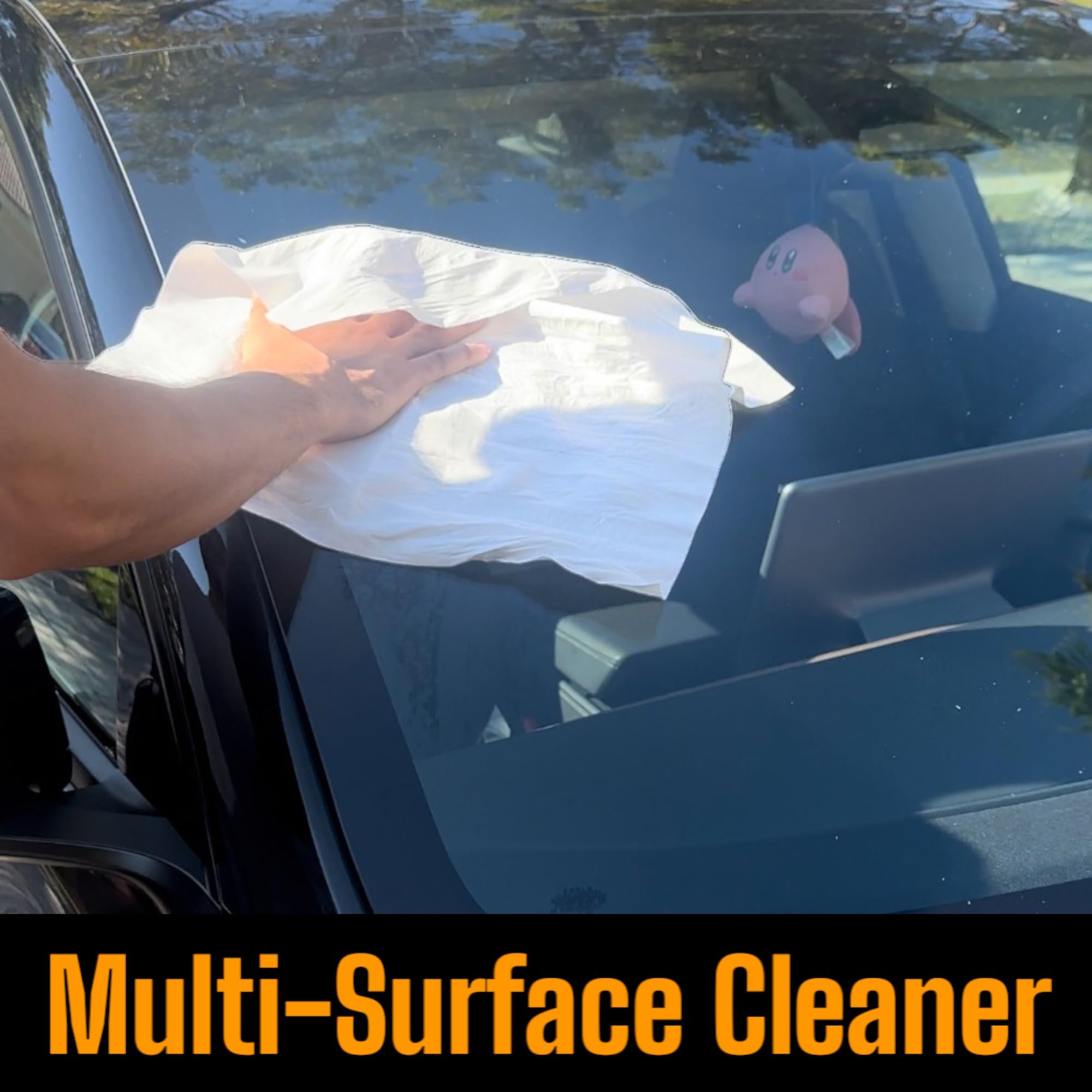 4-Pack Miracle Cleaning Towels - Streak-Free, Reusable & Washable Microfiber Cloths (16