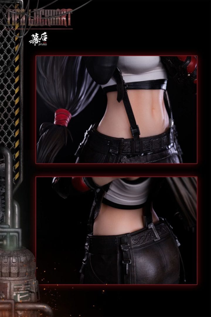 MH Studio Tifa Lockhart Cosplay Costume - Final Fantasy VII Remake Outfit for Halloween, Anime Conventions & Cosplay Events