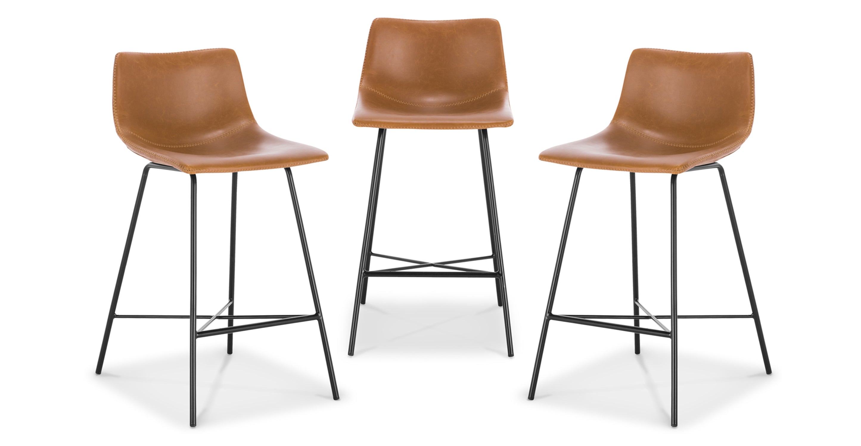 Paxton 24 Inch Counter Height Bar Stool - Adjustable Swivel Kitchen Island Stool for Dining, Breakfast Nook & Home Bar Use