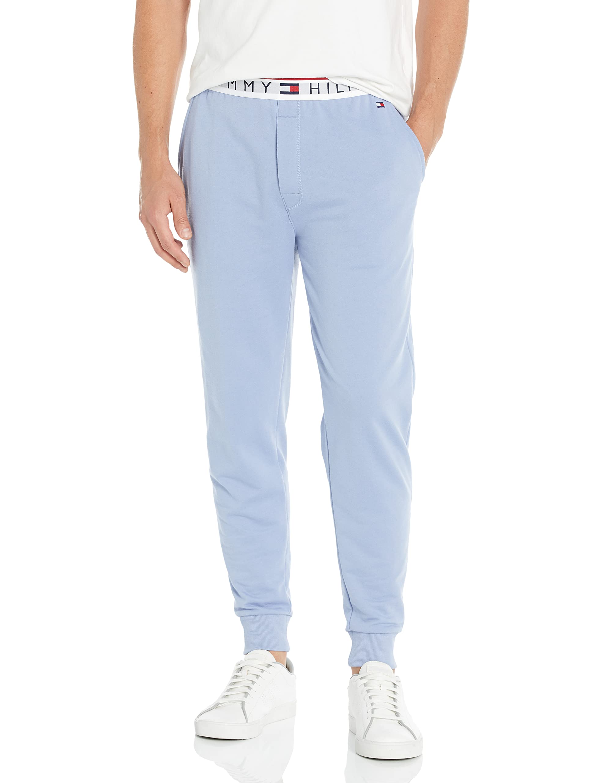 Tommy Hilfiger Men's Modern Essentials Jogger Pants - Comfortable Casual Sweatpants for Running, Lounge & Everyday Wear