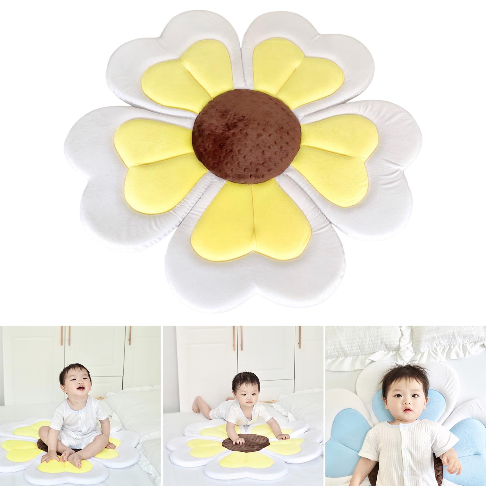 Gentle & Secure Baby Bath Support - Soft Non-Slip Bathtub Pad for Newborns & Infants | Safe Bathing Aid for Sink, Tub or Counter | Perfect Baby Shower Gift for New Parents