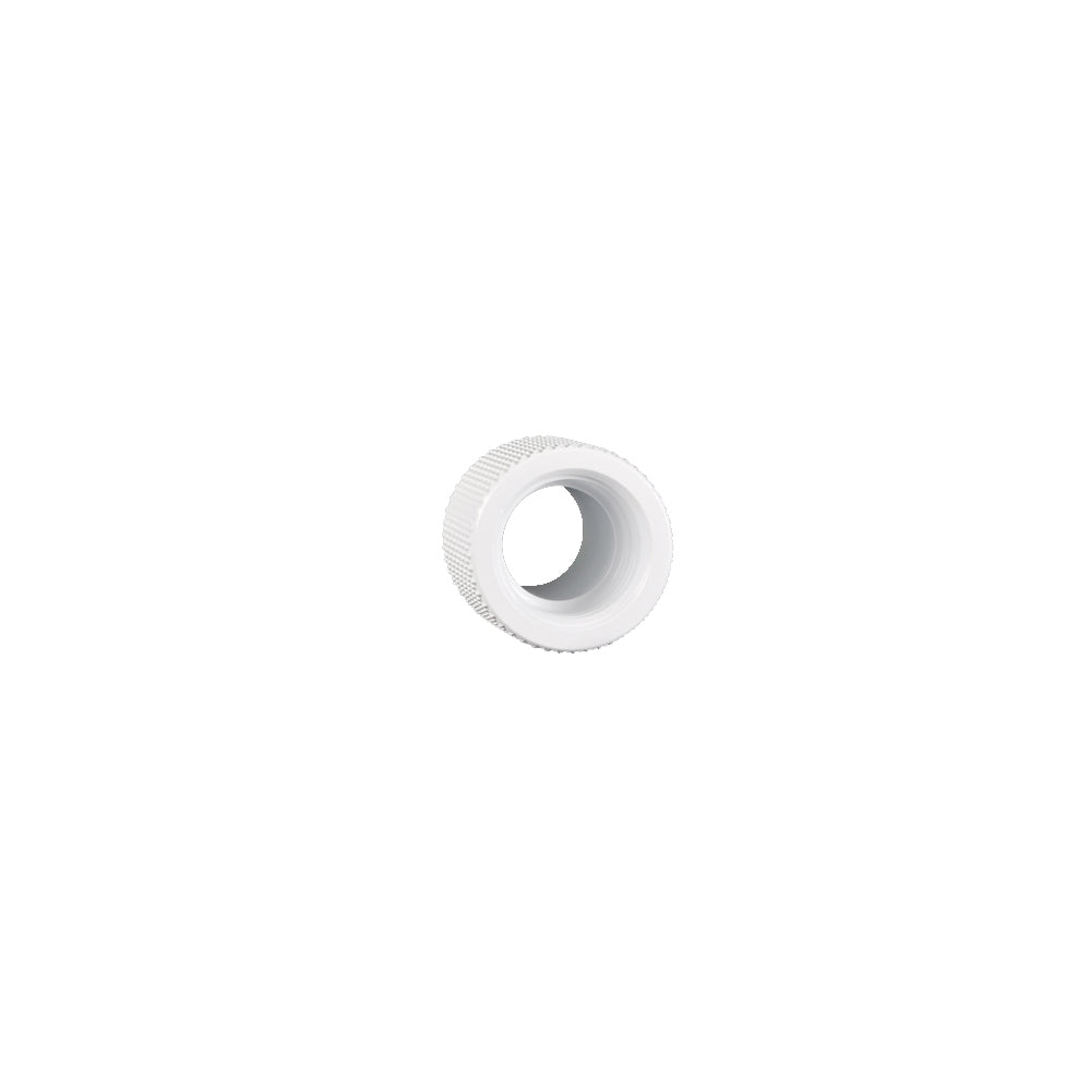 Bitspower 15mm Extender Fitting - Deluxe White for Custom PC Water Cooling & Liquid Cooling Systems