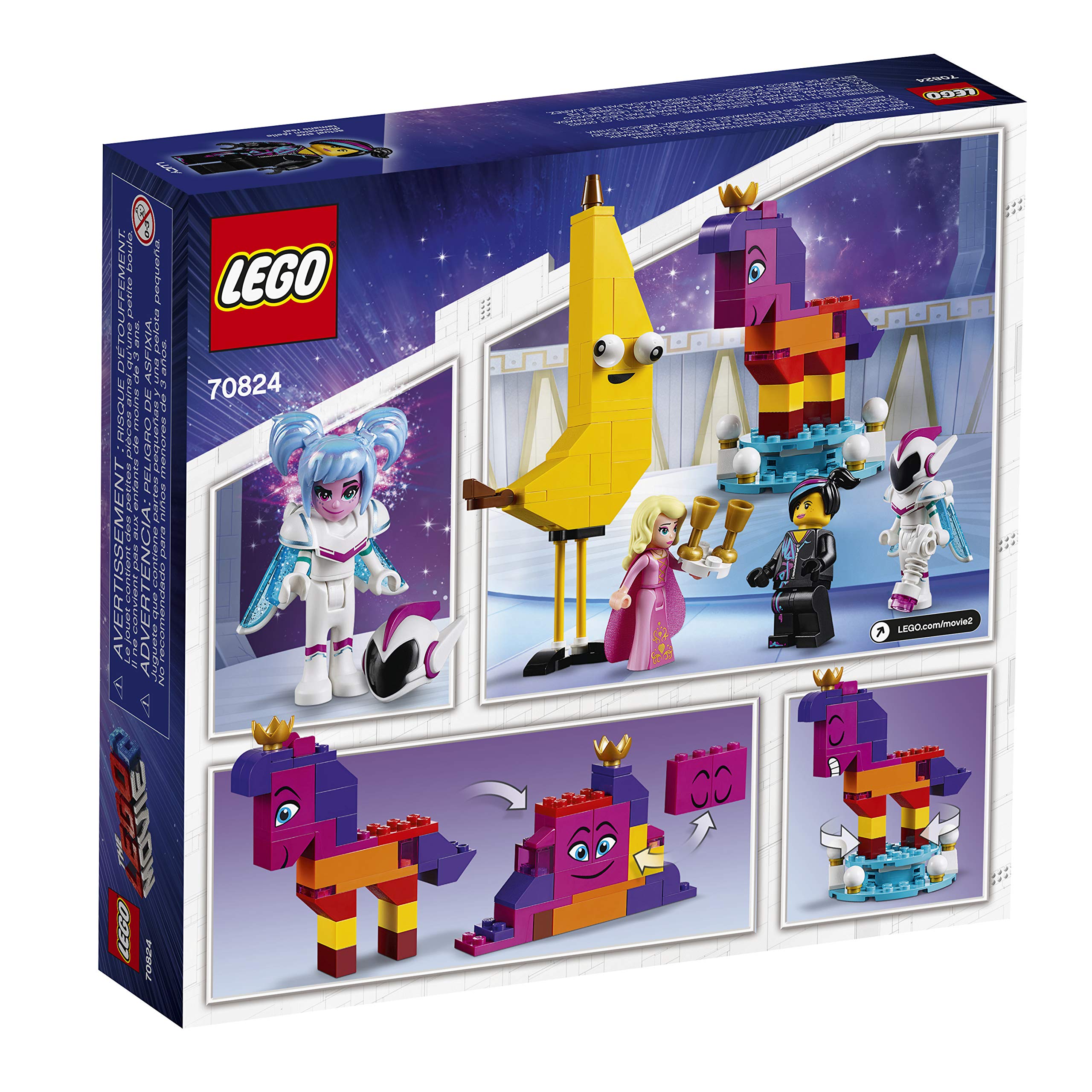 LEGO 70824 LEGO Movie La Reine aux Mille Visages Building Set - Creative Construction Toy for Kids & Adults - Perfect for Movie Fans, Collectors & DIY Home Decor