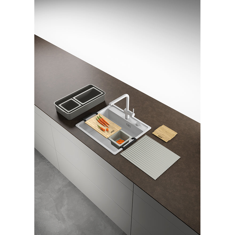 All In Universal Sink Accessory System AIUS300 by Franke - Premium Kitchen Organizer for Dishes, Utensils & Sponges - Perfect for Home, Restaurant & Commercial Use