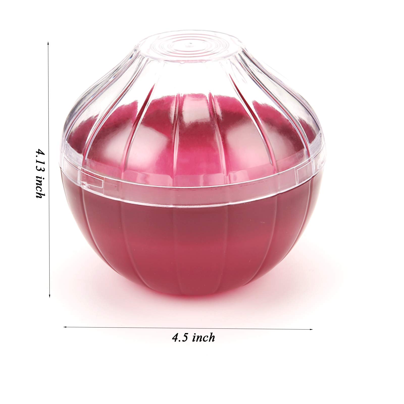 Onion Storage Containers - Airtight Onion Saver Keeper for Fresh Fruits & Vegetables - Fridge Organizer for Kitchen, Pantry & Meal Prep