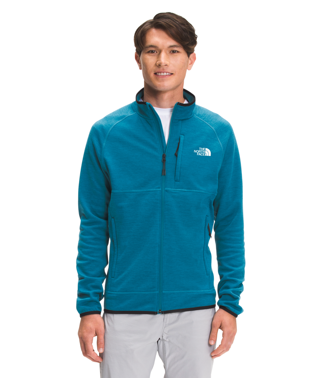 Men's Canyonlands Full Zip Fleece Jacket - NF0A5G9V - Cozy Winter Outdoor Hiking & Camping Wear