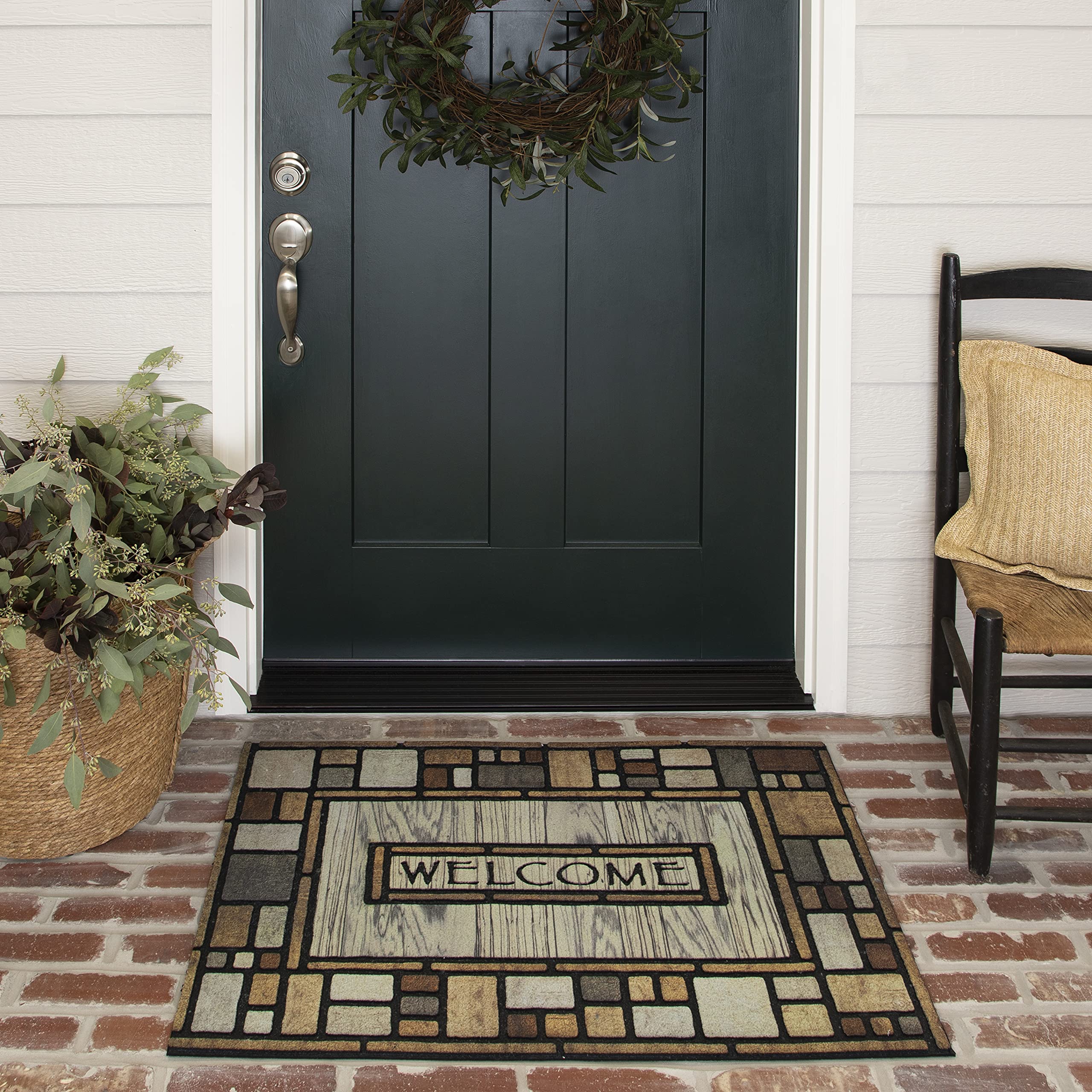 Mohawk Home Drifted Nature Entryway Door Mat 18