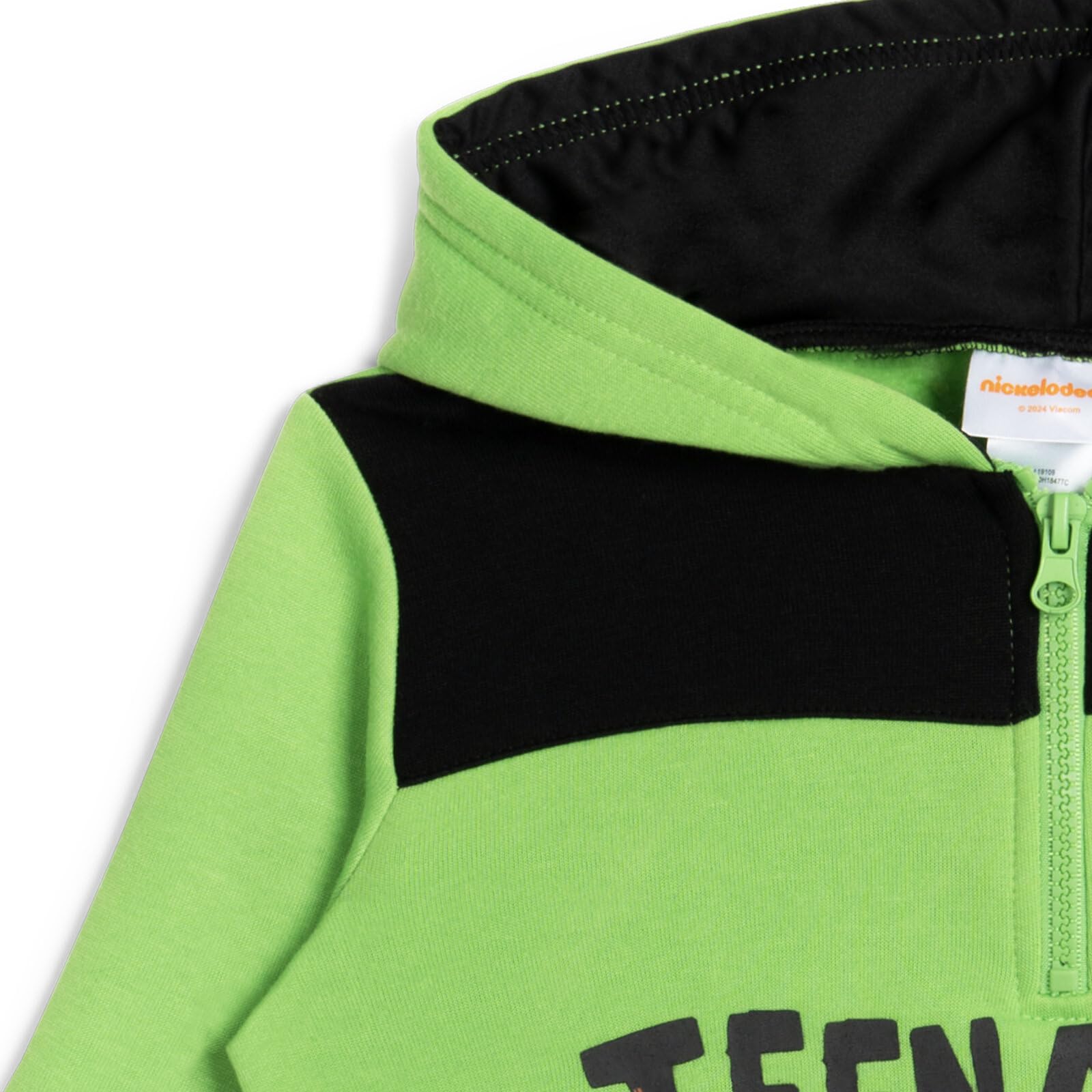 Teenage Mutant Ninja Turtles Hoodie - Leonardo, Michelangelo, Raphael Half-Zip Pullover for Toddlers & Kids | TMNT Costume, Birthday Gift & Casual Wear
