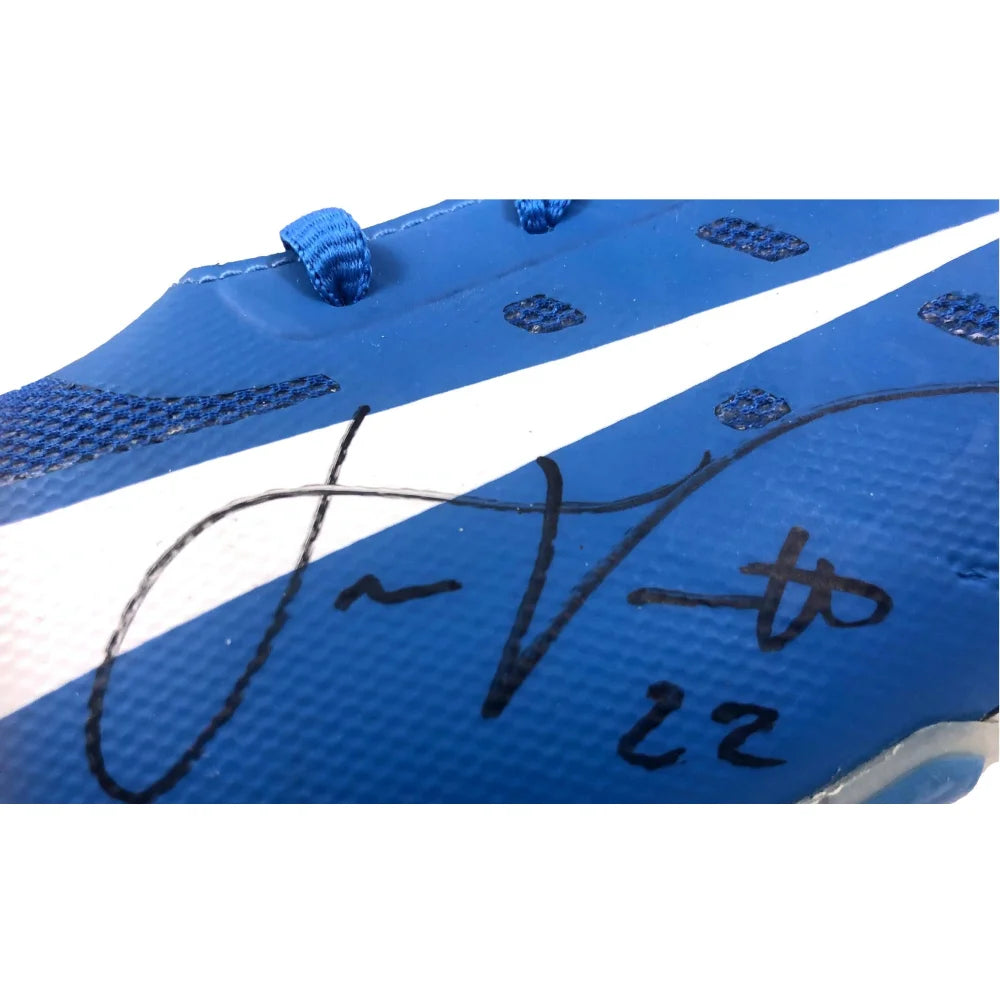 Jason Verrett Autographed Football Cleat - San Francisco 49ers & Los Angeles Chargers Signed Cleats with JSA COA - Perfect for NFL Memorabilia Collectors and Sports Fans Display