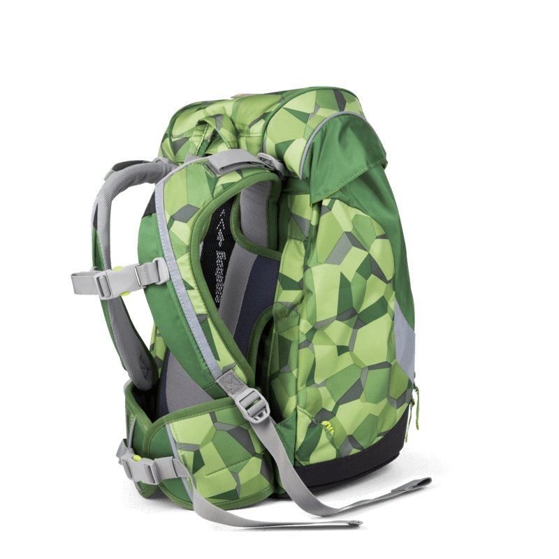 Ergobag Prime School Backpack for Kids - Durable & Lightweight with Dinosaur Design (Bearanusaurus Rex) - Perfect for School, Travel & Daily Use