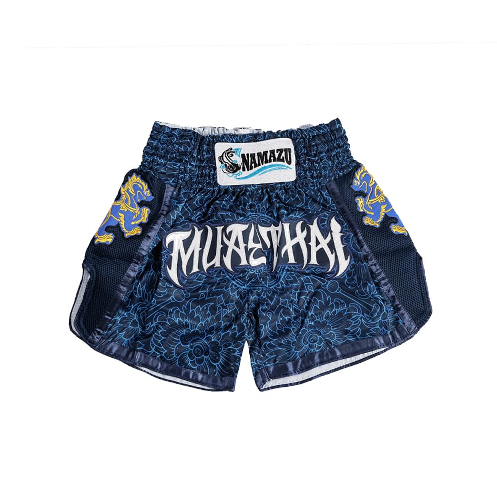 NAMAZU Muay Thai Shorts for Men & Women - Premium MMA, Boxing & Kickboxing Training Shorts | High-Performance Gym Wear for Fighters & Athletes