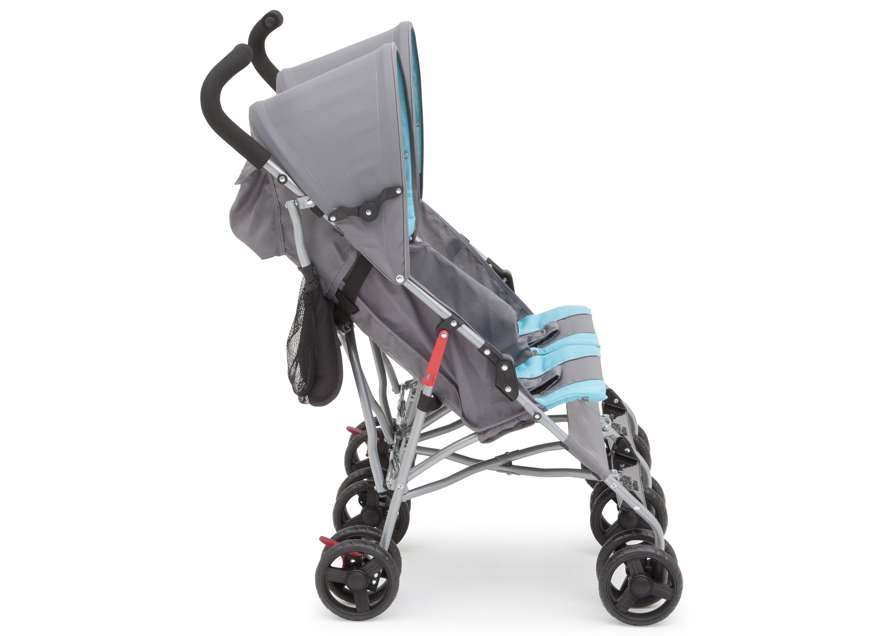 LX Side by Side Double Stroller for Twins - Lightweight & Compact Design for Easy Maneuvering - Perfect for Shopping, Travel, and Outdoor Adventures