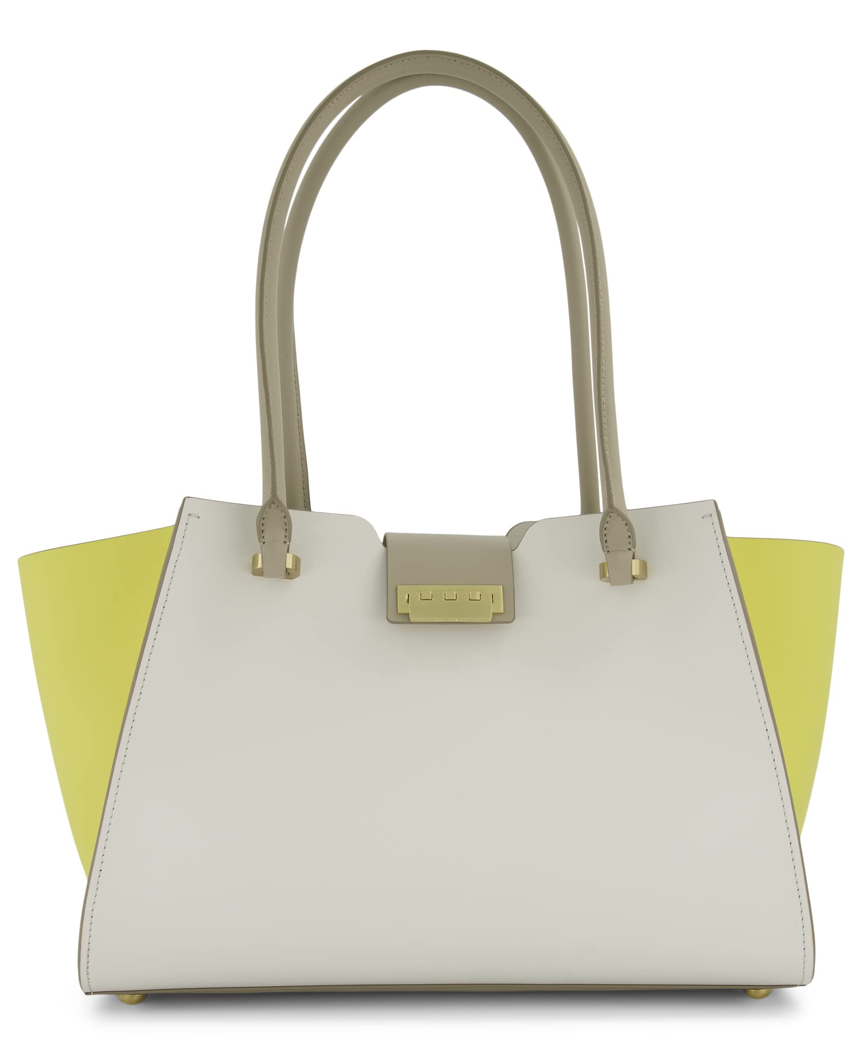 ZAC Zac Posen Eartha Medium Tote Bag - Stylish Color-Block Design for Women | Perfect for Work, Travel & Everyday Use