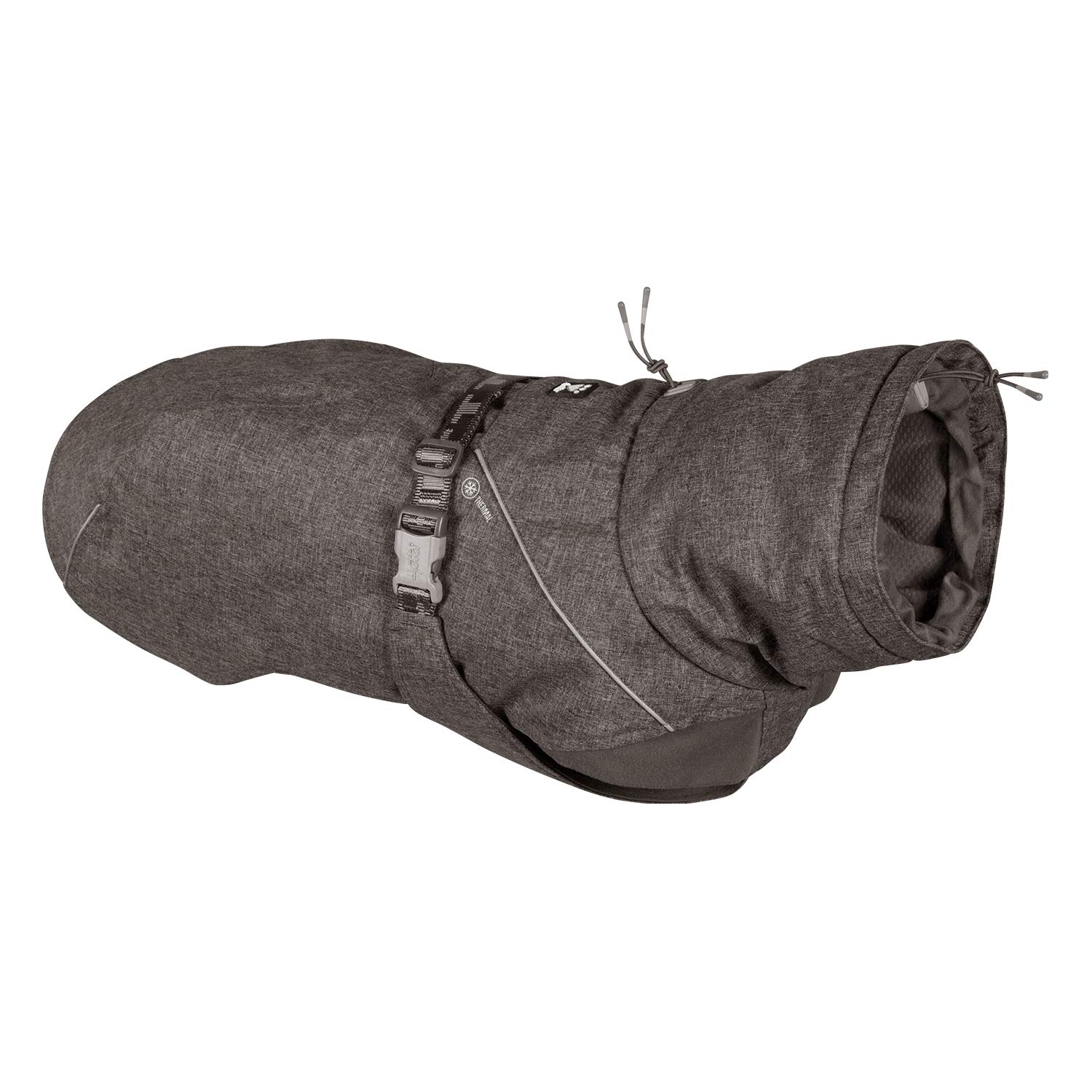 Hurtta Expedition Parka Winter Dog Coat - Waterproof & Insulated for Cold Weather, BlackBerry Size 24in - Perfect for Snowy Walks & Outdoor Adventures