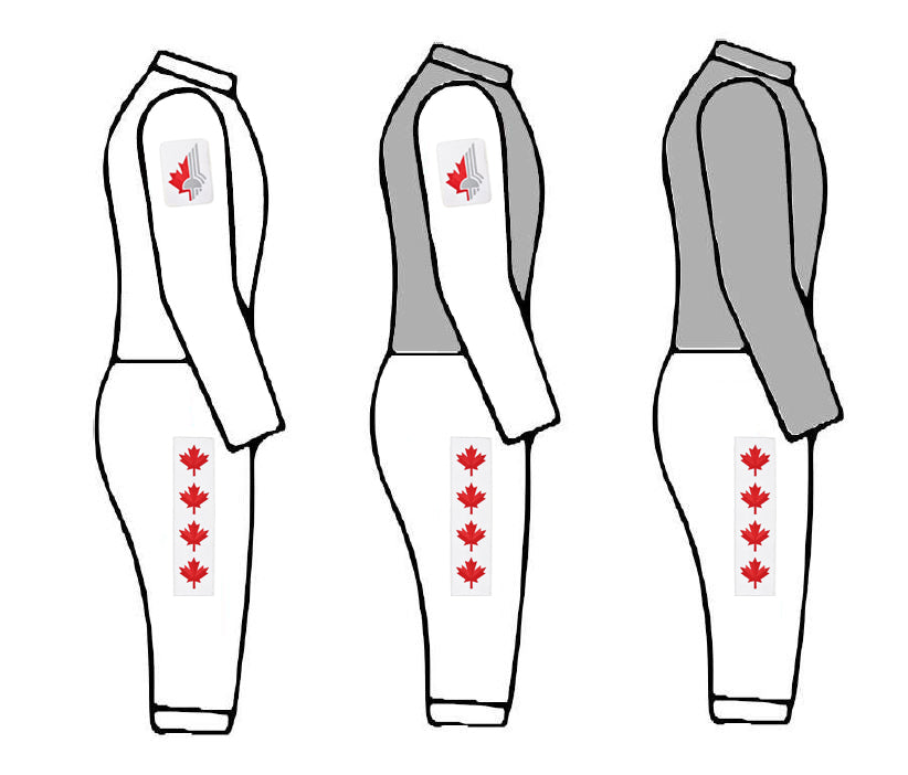 Canada National Team Uniform Patches - Official Embroidered Badges for Soccer, Hockey & Sports Jerseys