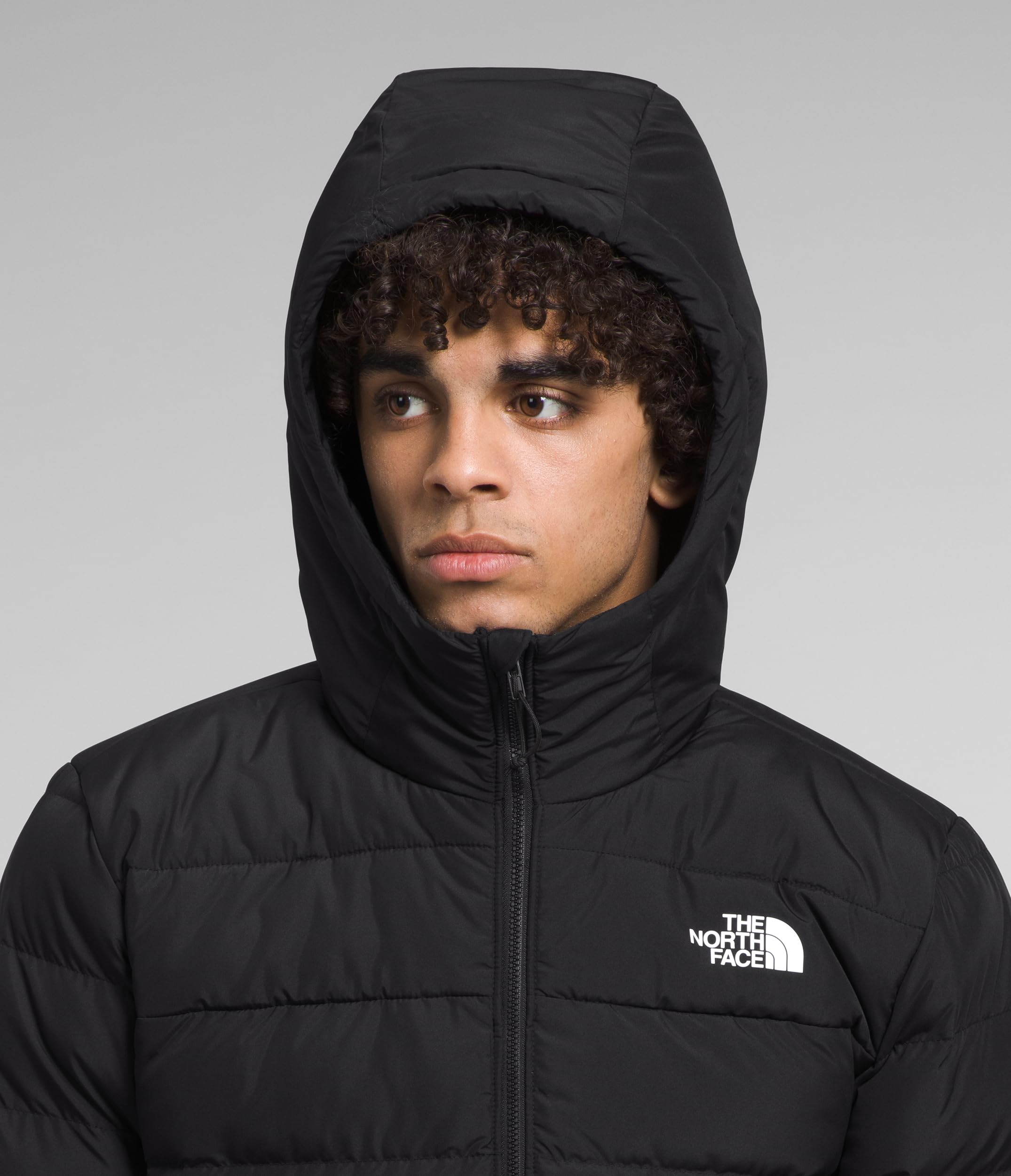 The North Face Aconcagua 3 Hoodie for Men - Lightweight Fleece Jacket with Hood for Hiking & Outdoor Activities