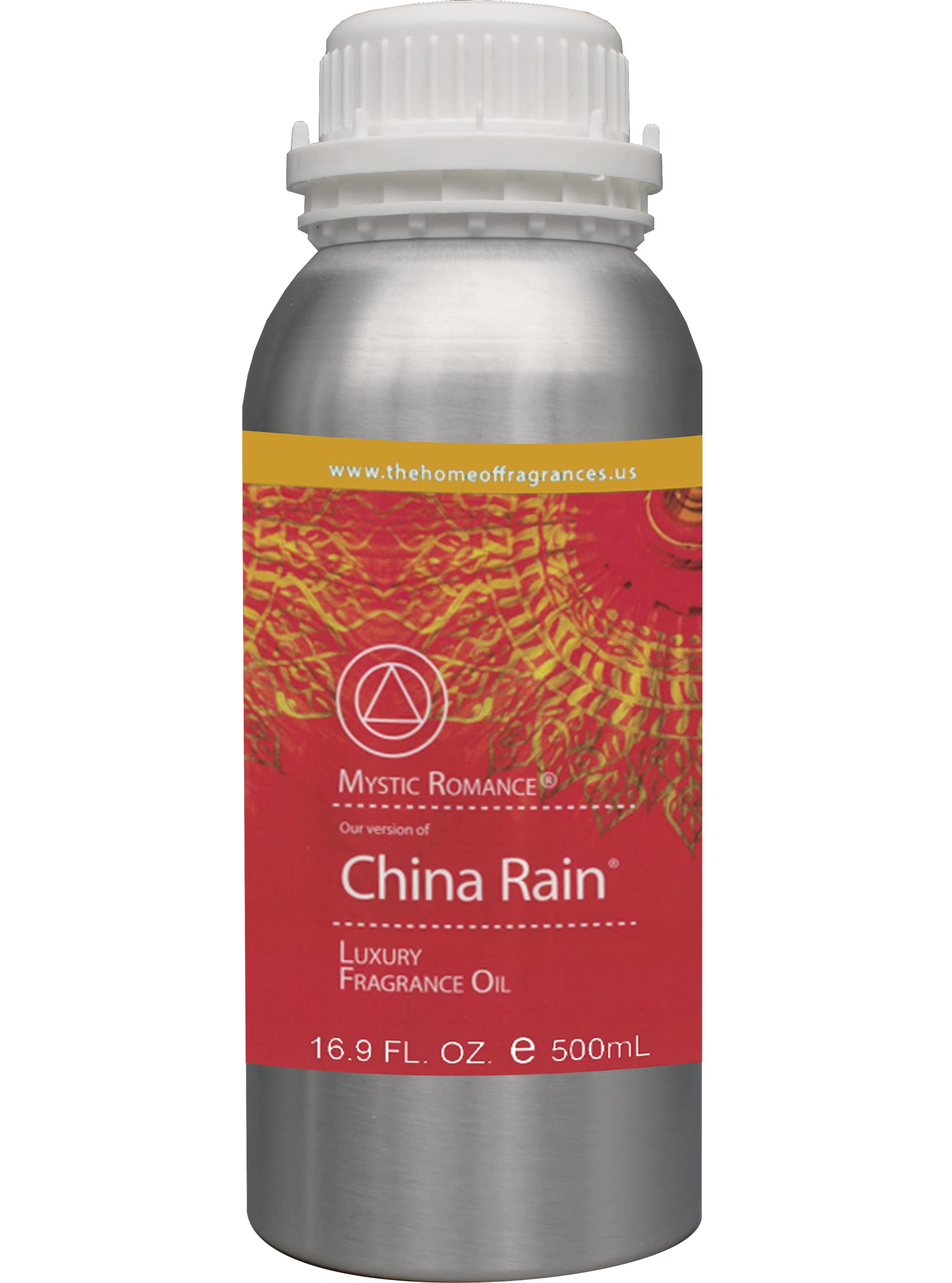 Mystic Romance China Rain Scented Oil for Aroma Diffusers (200mL) - Relaxing Fragrance for Home, Office & Spa