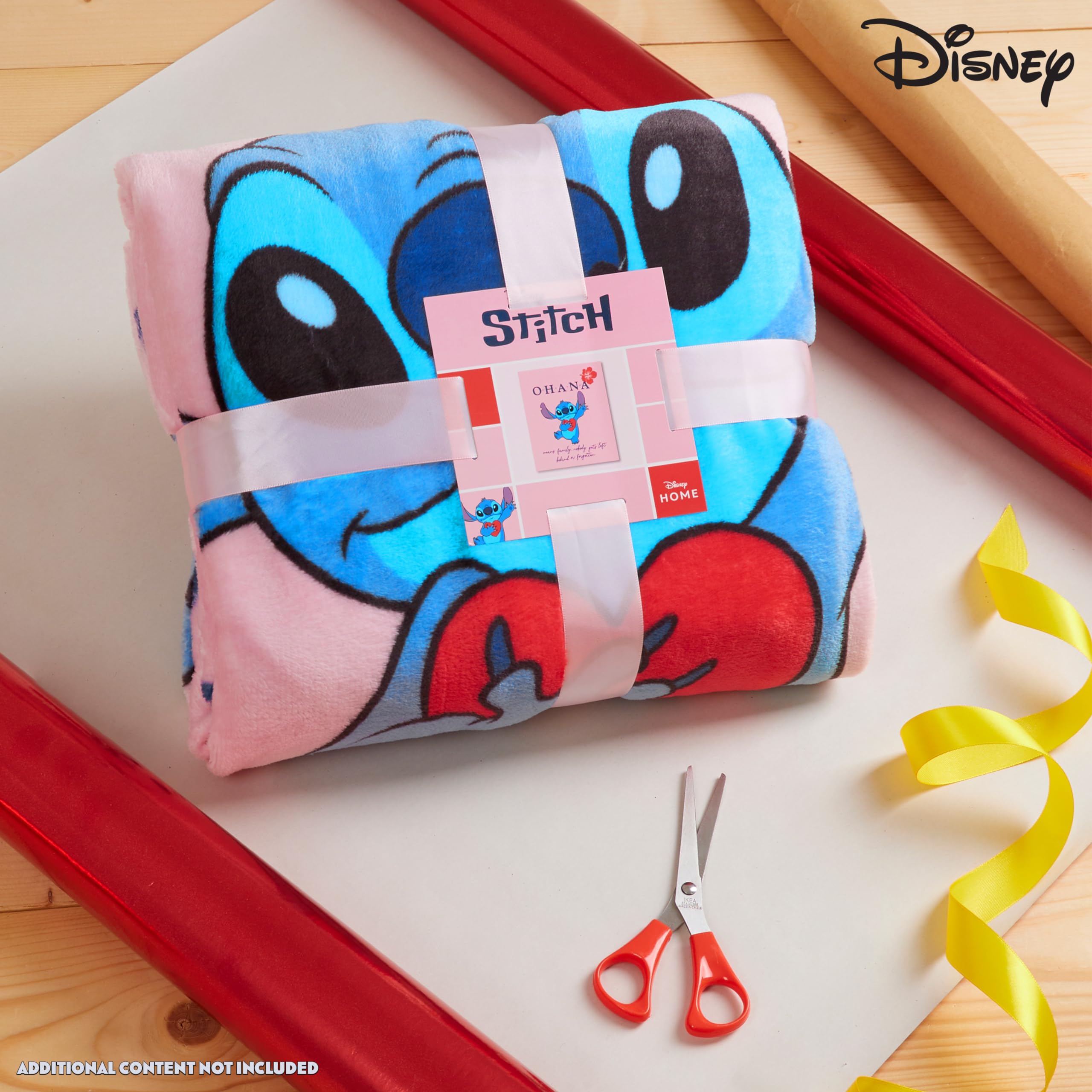 Disney Stitch Fleece Throw Blanket 59.1
