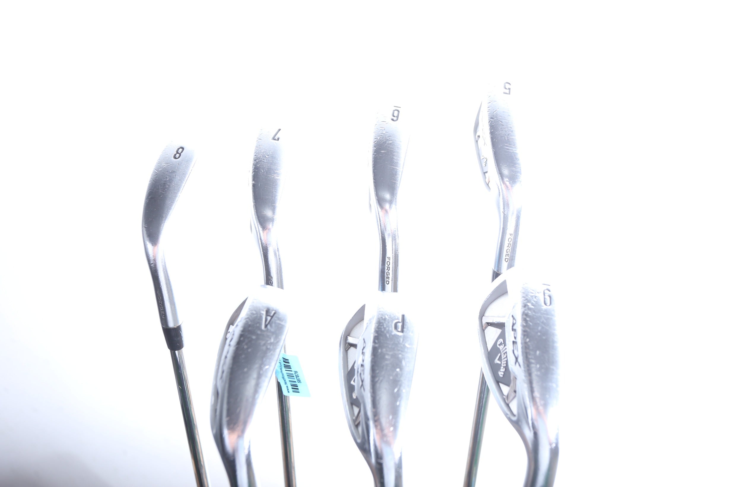 Used Callaway Apex 21 Iron Set 5-AW Right Handed Regular Flex Golf Clubs - Perfect for Mid-Handicap Players & Course Play