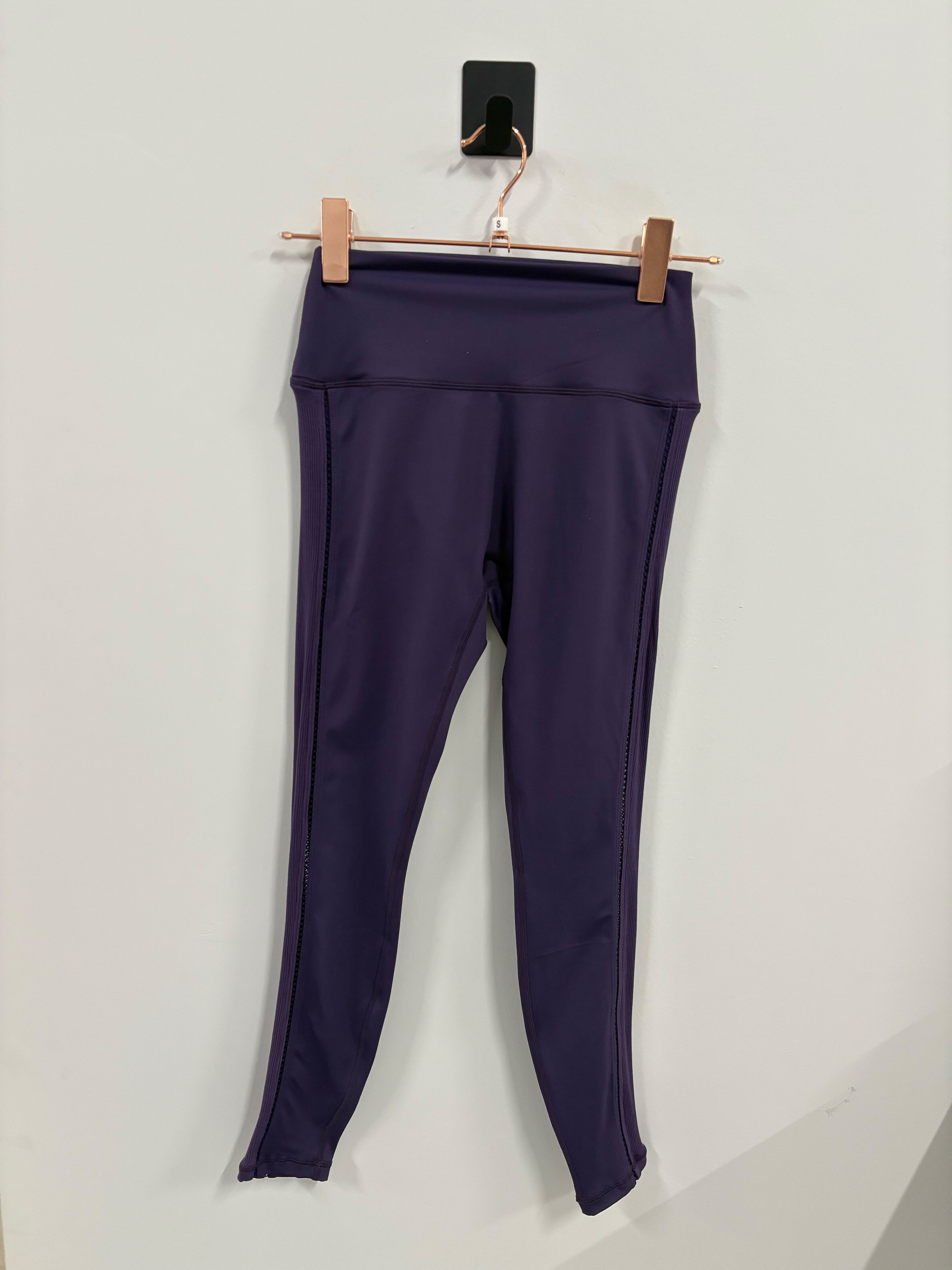 Empowered High-Waisted Yoga Leggings for Women - Purple (Small) | Comfortable & Stretchy Workout Pants for Yoga, Gym & Running