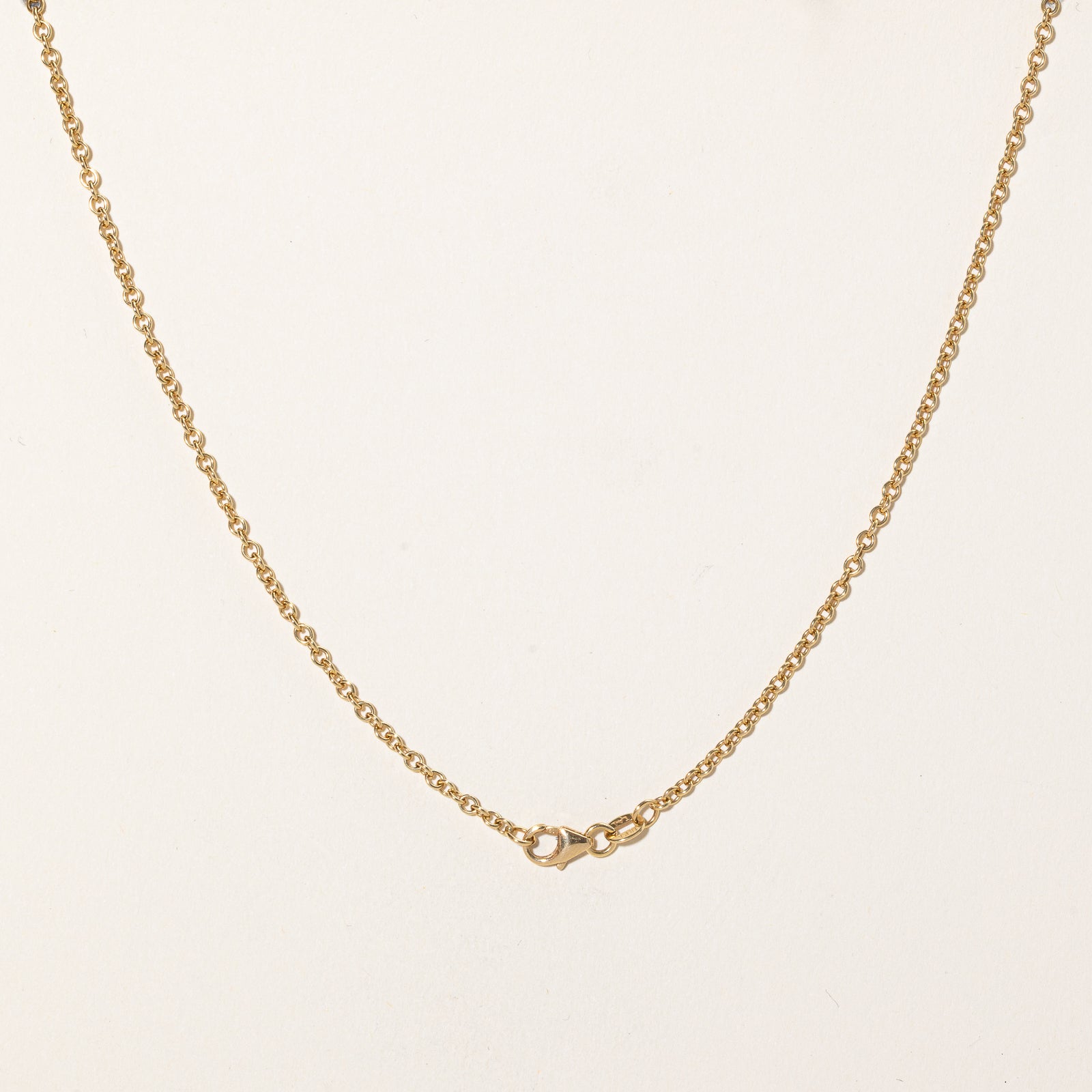 GIA Certified 1.70ct SI1 Q/R Bezel Set Diamond Pendant Necklace - 16