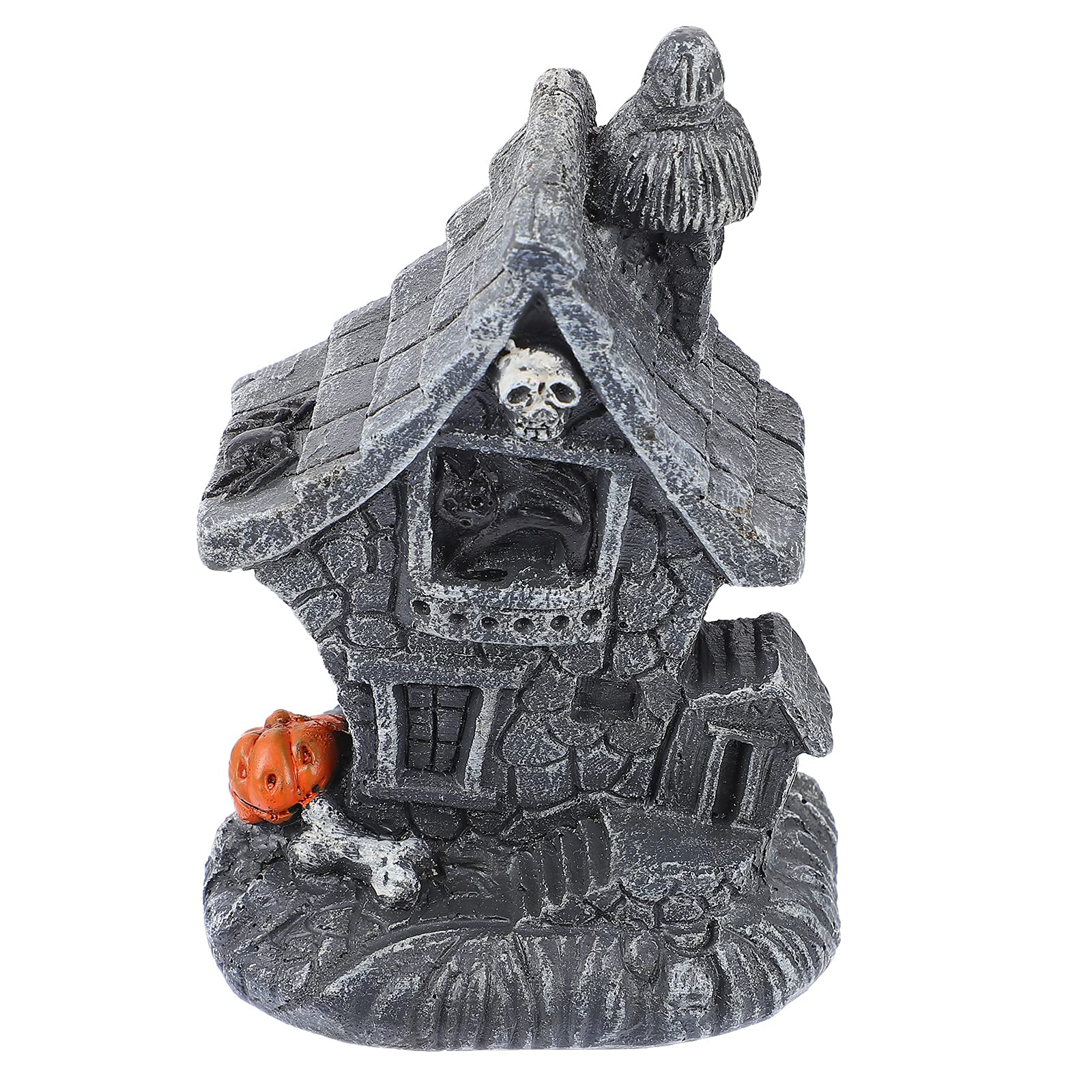 Spooky Halloween Haunted House Decor with LED Light - Scary Party Decoration for Indoor & Outdoor Halloween Party | Perfect for Home, Yard, and Halloween Events