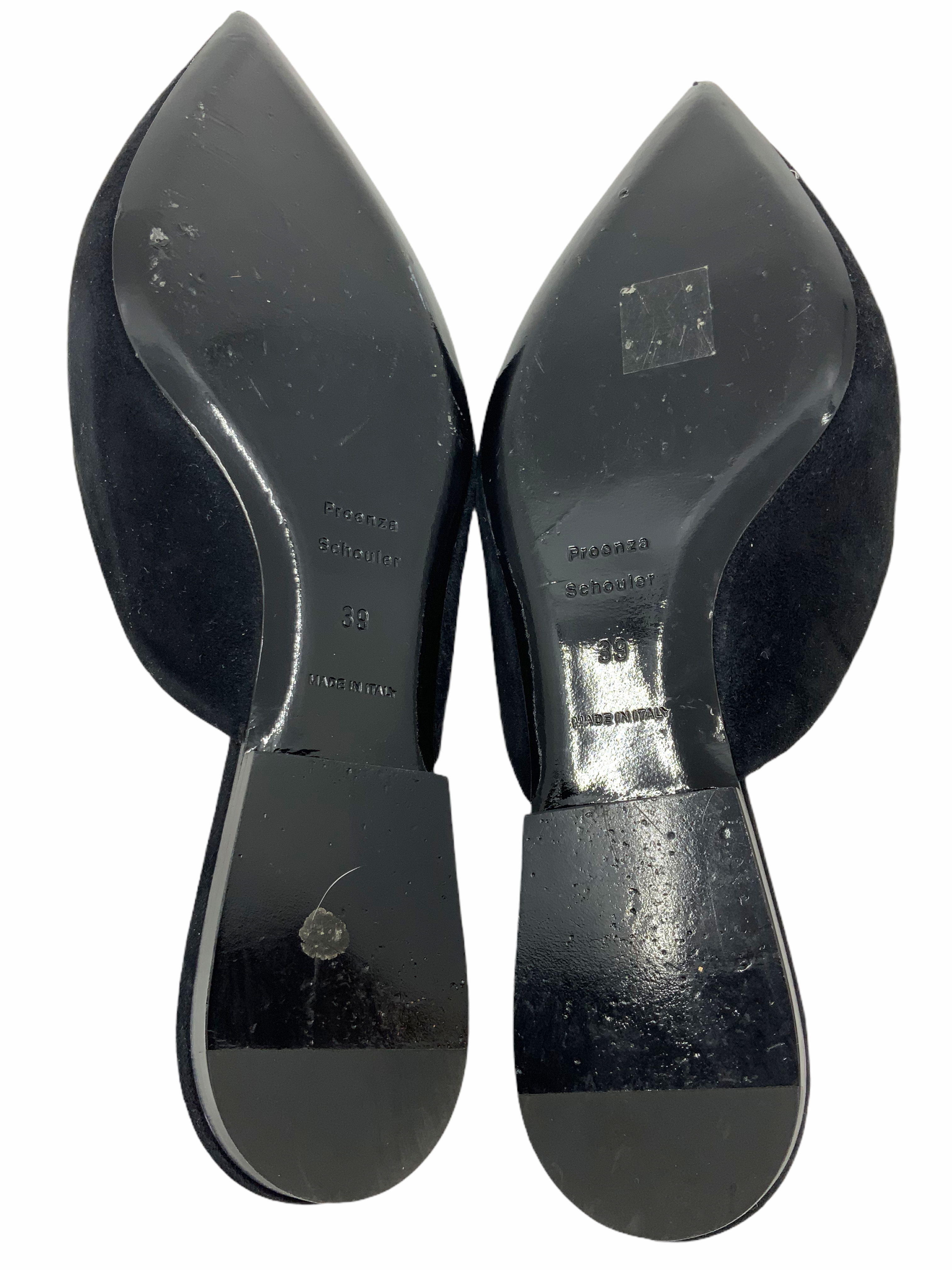 Proenza Schouler Women's Size 8 Suede Grommet Slides Sandals - Comfortable Summer Casual Shoes for Beach, Vacation & Everyday Wear