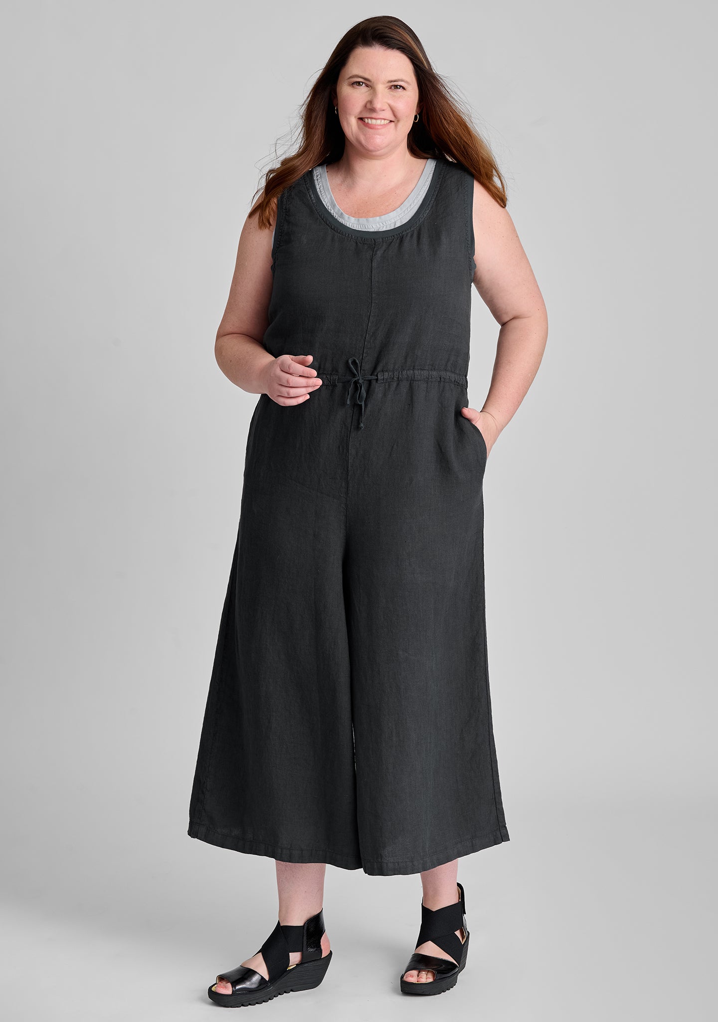 Stylish Urban Linen Jumpsuit for Women | Breathable Summer Romper | Perfect for Casual Outings, Beach Vacations & Weekend Getaways