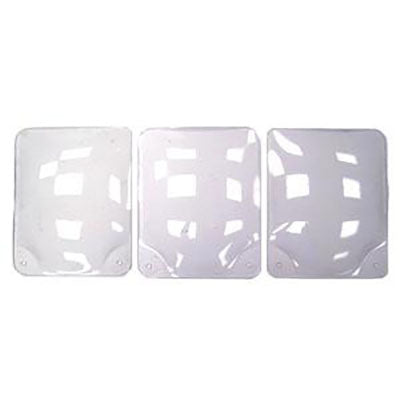 Concave Flex Shield™ Replacement Face Shields - Durable & Comfortable for Construction, Woodworking & Safety Protection