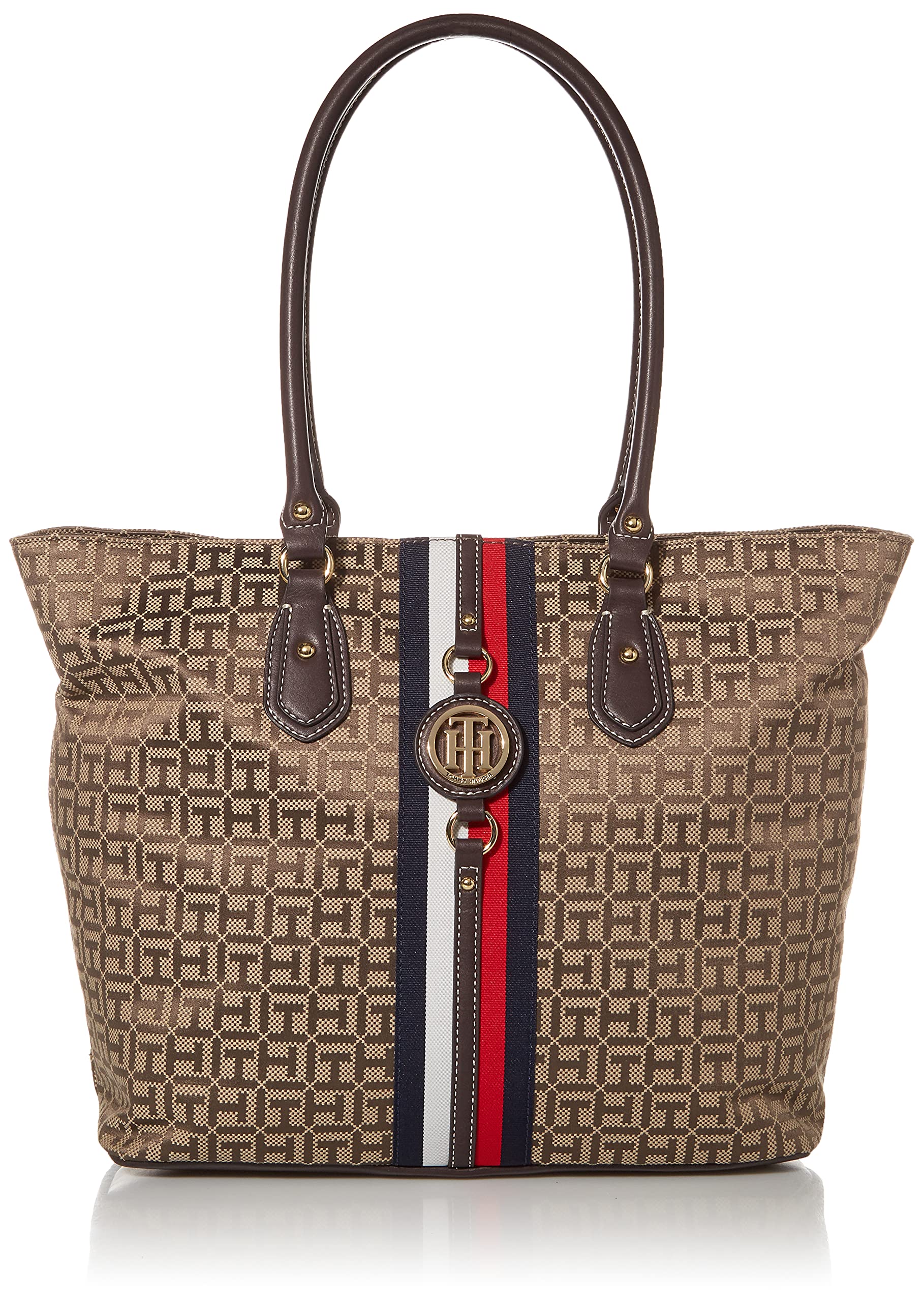 Tommy Hilfiger Women's Jaden Plus Size Tote Bag - Stylish & Spacious Handbag for Work, Travel & Everyday Use