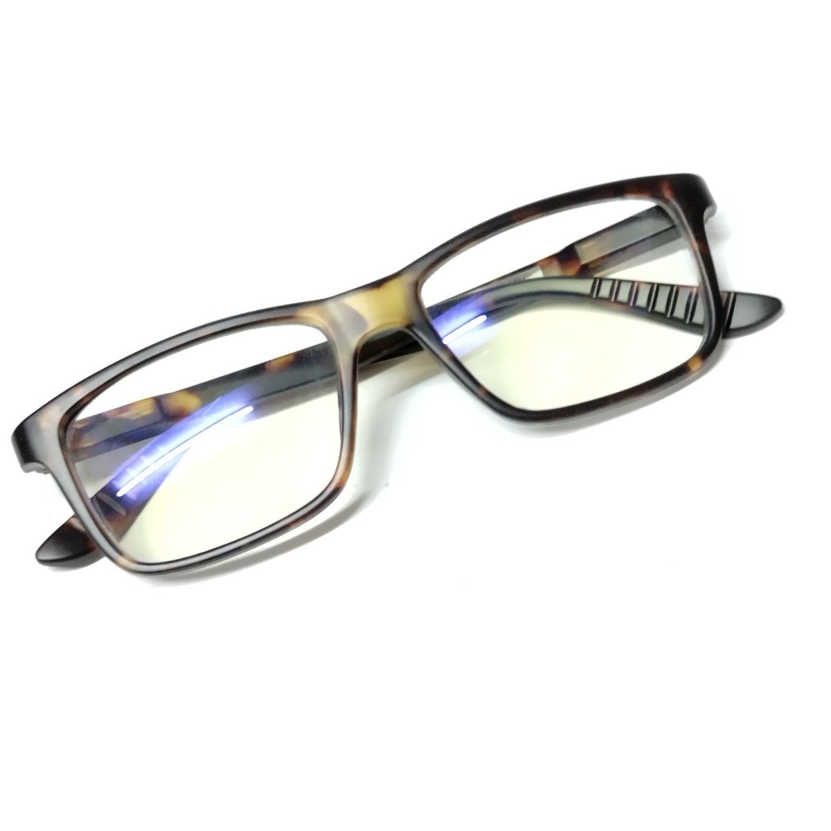 Progressive Multifocal Reading Glasses for Men & Women - Computer Rectangle Eyewear for Office, Reading & Screen Use