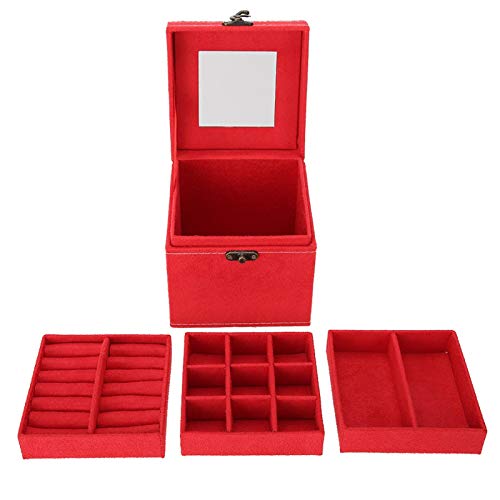 Premium Jewelry Box for Women - Elegant & Durable Jewelry Storage Organizer with Velvet Lining - Perfect Gift for Home, Travel & Jewelry Shop Display
