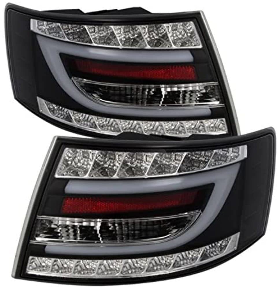 Spyder Auto 5079602 LED Tail Lights Black/Clear - High-Performance Brake Lights for Trucks, SUVs & Cars