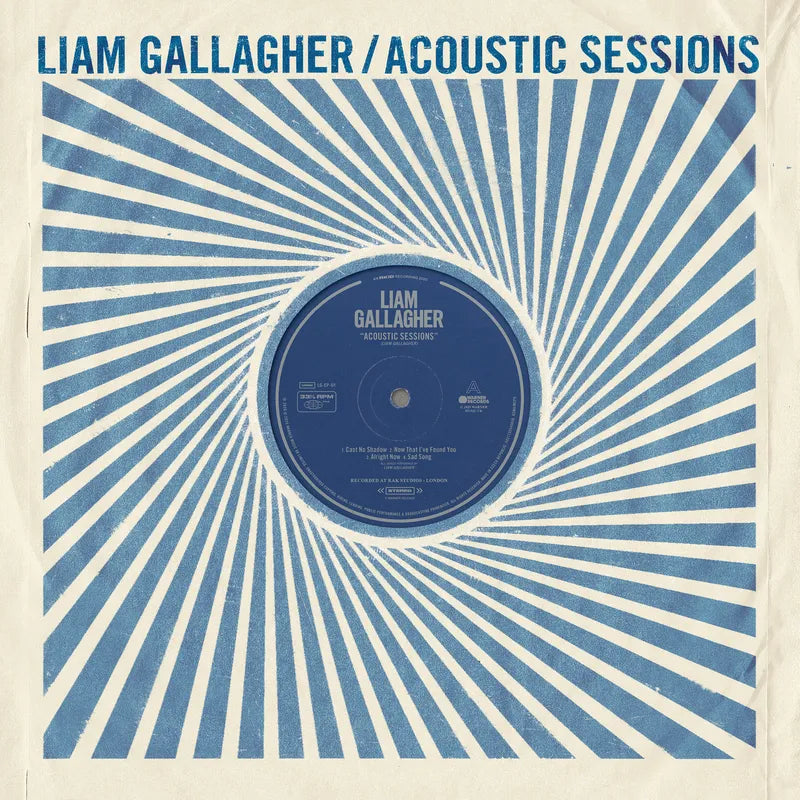 Liam Gallagher Acoustic Sessions Limited Edition Color Vinyl LP - Perfect for Music Collectors & Vinyl Enthusiasts, Great for Home Listening & Gifts