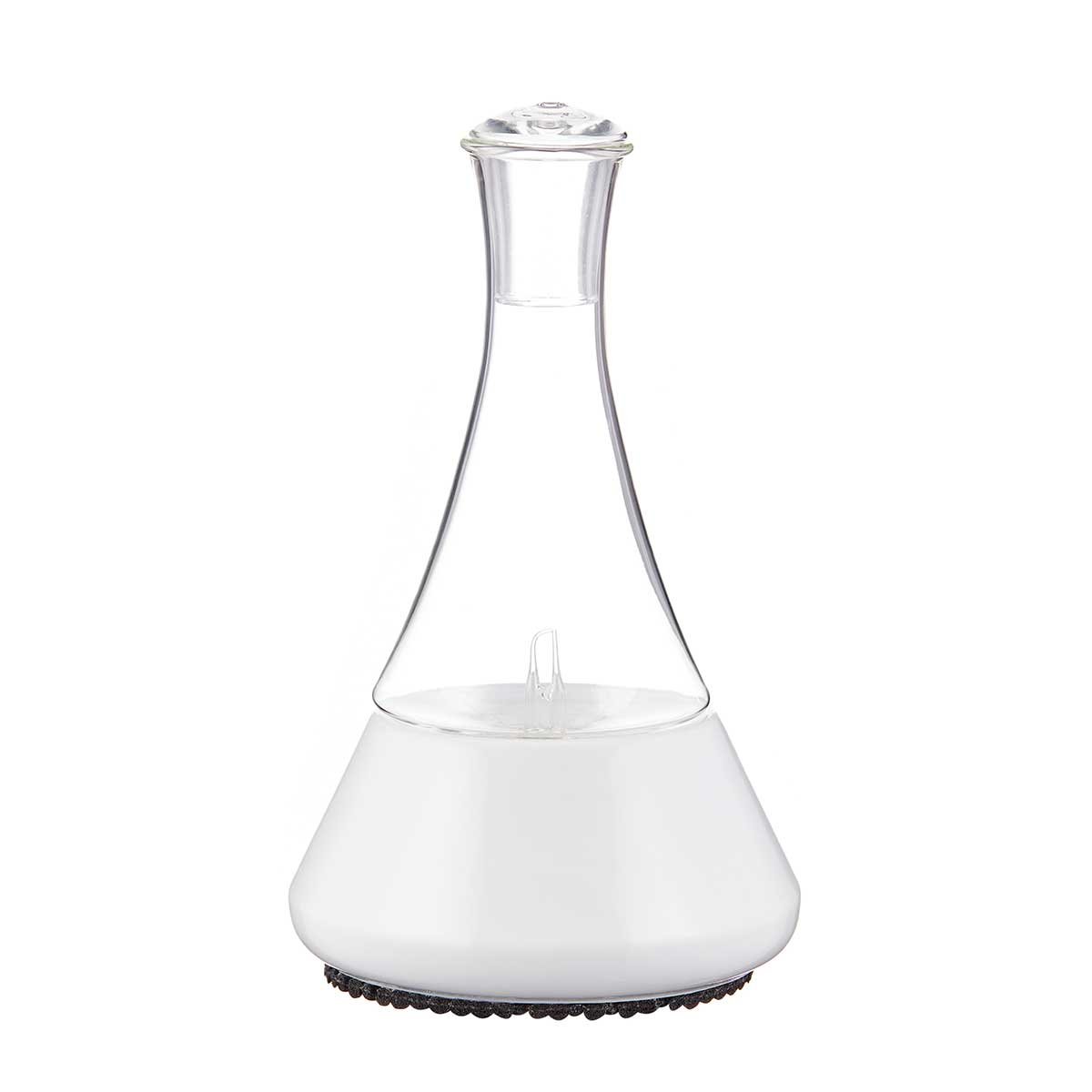 Organic Aromas Intrepid Explorer Nebulizing Diffuser Kit with 40 Pure Essential Oils - White Aromatherapy Set for Home, Office & Spa Relaxation