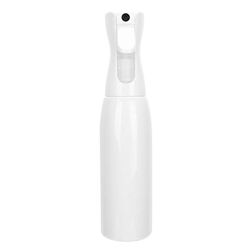 A K Homes - Empty Hair Spray Bottle with Powerful Pre-Compression Technology, Refillable Plastic Sprayer for Hair Styling, Beauty & Household Use (White) - Perfect for Salons, Travel & DIY Hair Care