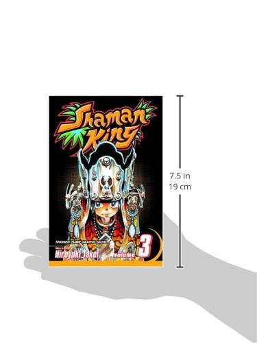 Shaman King Vol. 3: The Lizard Man - Manga Graphic Novel for Teens & Adults | Action Adventure Comic Book Series | Perfect for Anime Fans & Collectors | Great Gift for Birthday & Holidays