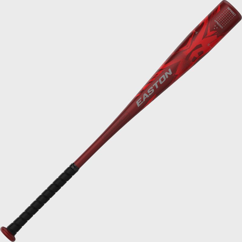 Easton Speed USA 2025 Baseball Bat - 10 1-Piece Alloy (Red/Black) | High Performance Youth & Adult Baseball Equipment for Games & Training