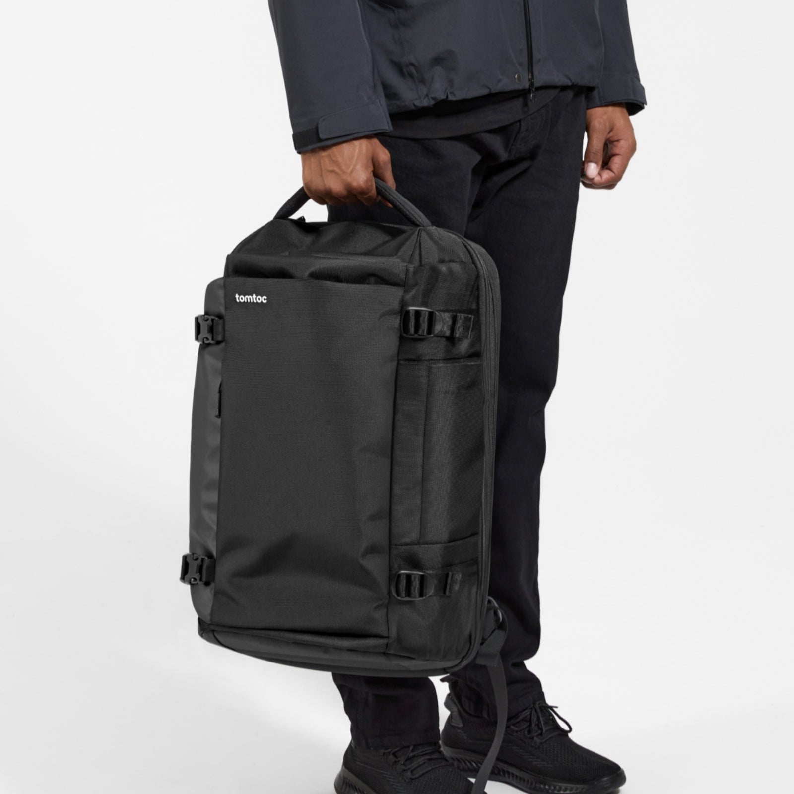 Navigator T66 Travel Laptop Backpack - Lightweight Water-Resistant 15.6 Inch Business Backpack with USB Charging Port - Perfect for Commuting, Air Travel & College Students